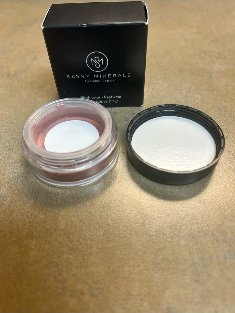 Savvy Minerals by Young Living Blush Color Captivate 0.06 Oz. NEW in Box Sealed